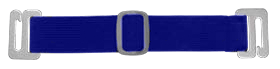 1840-7202 Interchangeable Adjustable Elastic Arm Band Strap Badge Card Holder - Blue