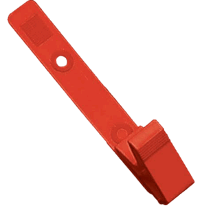 2115-2006 All Plastic Strap Clip - Red