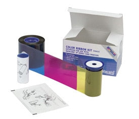 552854-104 Datacard SP25 Plus Color Ribbon Kit YMCKT - short panel - 125 prints