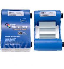 800017-207 Zebra i Series metallic silver monochrome ribbon cartridge for P1xx printers, 1000 images.  Environmentally friendly design