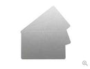 EVOLIS, C4701 EDIKIO, PVC BLANK CARDS, SILVER, 30MIL, 1 PACK OF 100 CARDS