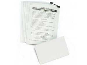 Zebra 105999-705 ZXP Series 7 abrasive printhead polishing card