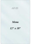 Brady 1205-8005 Menu Laminate: 12" x 18" - 3 mil