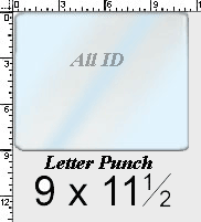Brady 1240-6005 Letter Pouch Laminate: 9" x 11 1/2" - 5 mil