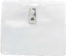 Brady 1815-1405 Multiple Ways to Attach Your ID Badge Card Holder - w/ 2-Hole Clip & Slot & Chain Holes