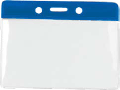 Brady 1820-1002 Color-Bar Holders for Quick Identification - Horizontal - Blue Bar
