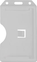 Brady 1840-3080 Holds Your ID & Business Cards Holder - Vertical - Clear Price Per 100