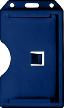 Brady 1840-3082 Holds Your ID & Business Cards Holder - Vertical - Blue