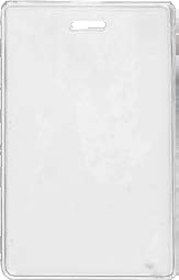 Brady 1840-5057 Heavy-Duty Card Holder Attachment Keeps ID Locked In - Vertical