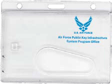 Brady 1840-6000 Remove Card w/ Ease Badge Card Holder - Horizontal