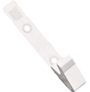 Brady 2115-2008 All Plastic Strap Clip - White