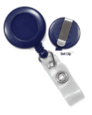 Brady 2120-3102 Stylish & Durable Reel Badge Card Holder - Blue