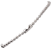 Brady 2125-1500 Durable Nickel Plated Steel Neck Chain - Length: 30"