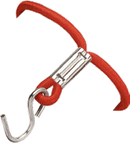 Brady 2140-2206 Color Elastic Wrist Band - Red