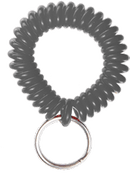 Brady 2140-6301 Color Elastic Wrist Band - Split Ring - Black