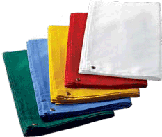 Brady 3928-1300 Colored Cloth ID Back Drops - White