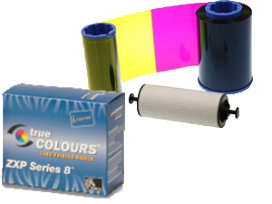 Zebra 800012-141 i Series Color Ribbon for ZXP Series 8, 3 Panel YMC, 800 images