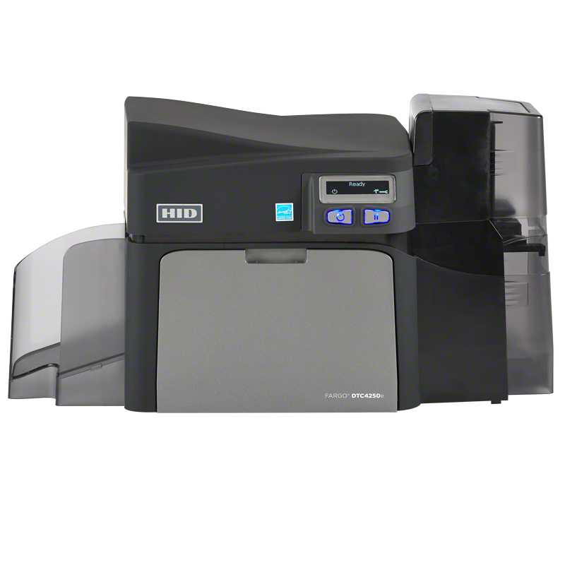 FARGO 052110 DTC4250e DUAL SIDED ID CARD PRINTER,ISO MAG ENCODER,USB,3 YR WARR