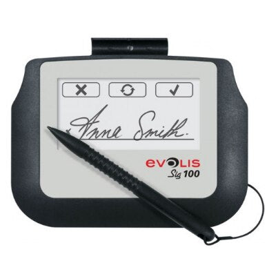 Evolis ST-LTE105-2-UEVL Sig100 Lite Signature Pad Signature pad without LCD, USB