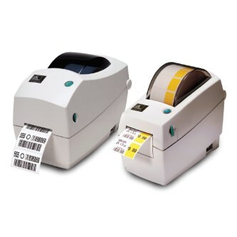 Zebra 282P-101111-000 TT Label Printer TLP2824 Plus; 203dpi, US Cord, EPL, ZPL, Serial, USB, Dispenser (Peeler)