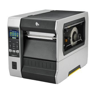 Zebra ZT62062-T010100Z TT Label Printer ZT620; 6", 203 dpi, US Cord, Serial, USB, Gigabit Ethernet, Bluetooth 4.0, USB Host, Tear, Color, ZPL