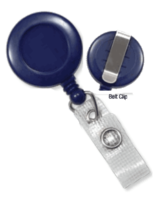 2120-3102 Stylish & Durable Reel Badge Card Holder - Blue