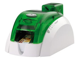 Pebble 4 Evolis Jungle Green Single-Sided ID Card Printer w/ Mag Encoder