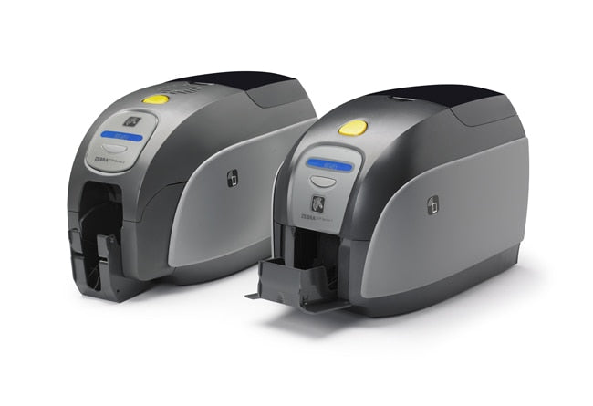 Zebra ZXP Series 1 Single-Sided Card Printer, USB, Ethernet, Magnetic Encoder and Color Media Kit
