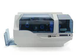 How to print a test card on a Zebra P330i ID card printer