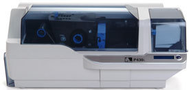 Zebra P430i Dual-sided color card printer w/ smartcard & mag encoder