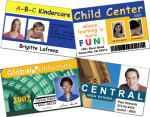 Custom Cards - Child, School & Staff ID Cards