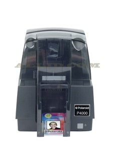 1-4E 10000-00 Polaroid P4000E Single-Sided Color ID Card Printer w/ USB